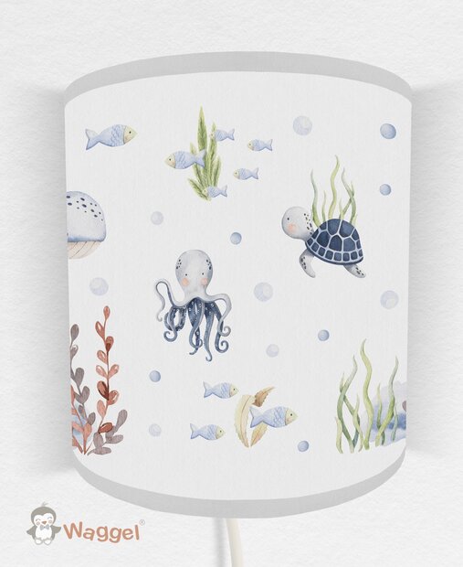 onderwaterwereld wandlamp