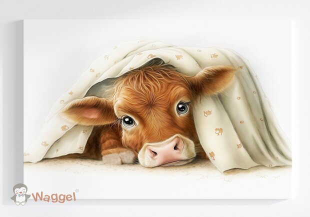 kalfje muurdecoratie