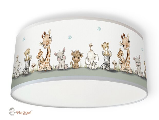jungle cuties plafondlamp