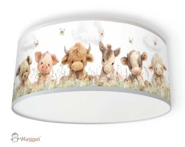 boerderijdieren plafondlamp