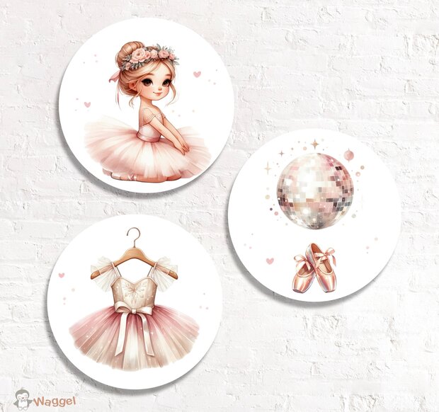 ballerina muurcirkels