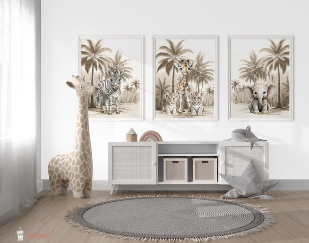 jungle behangpanelen