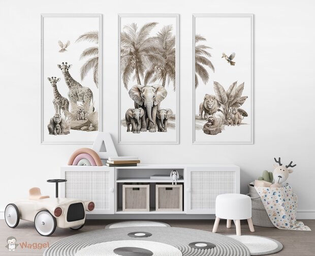 jungle behangpanelen