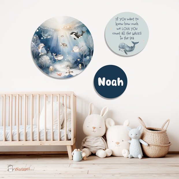 onderwaterwereld muurcirkels