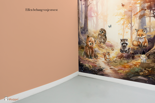 Behang effen op rol bijpassend bij Magic Forest &quot;Morning sun&quot;