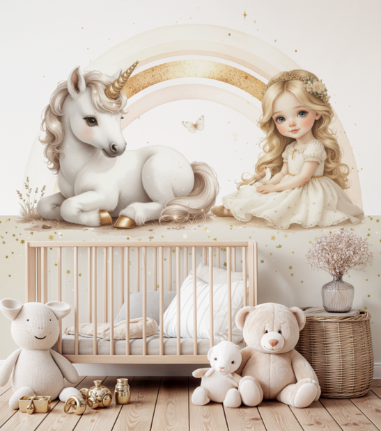 Behang Ivory Dreams - Once upon an Ivory dream