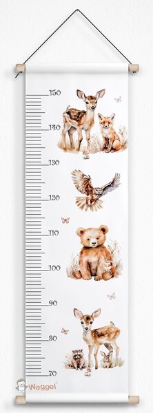 Stoffen groeimeter Dreamy Woods