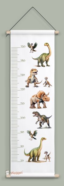 Stoffen groeimeter Dinosaur World