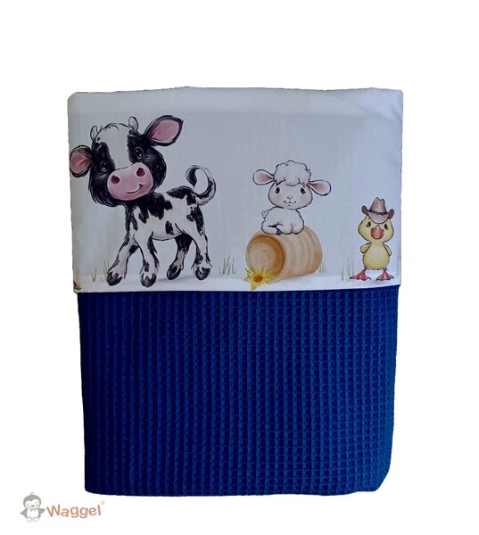 Ledikantdeken boerderijdieren