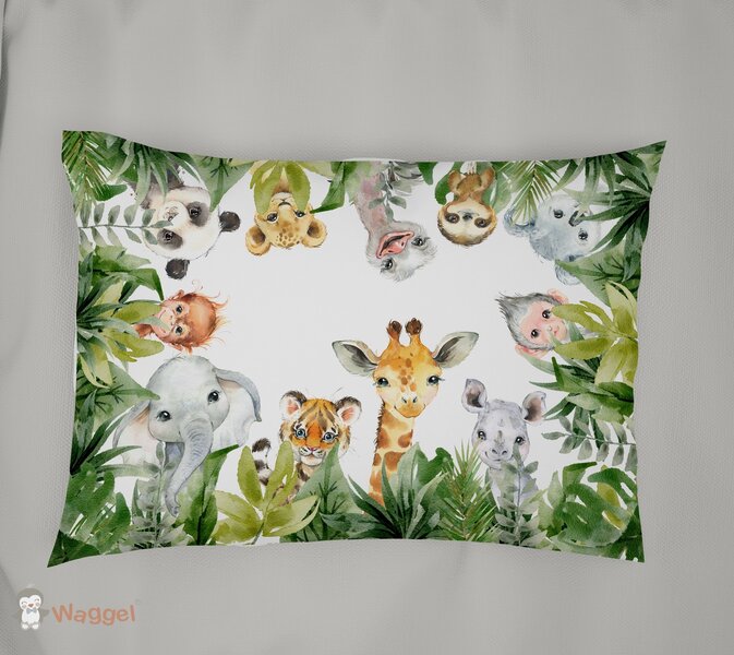 Kussensloop jungle 60x40 cm