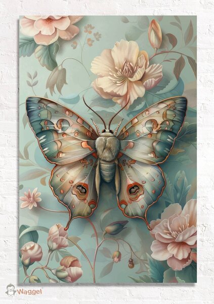 Muurdecoratie Wildlife vlinder