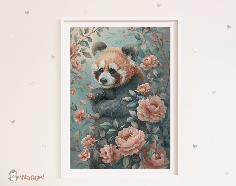 Poster Wildlife rode panda