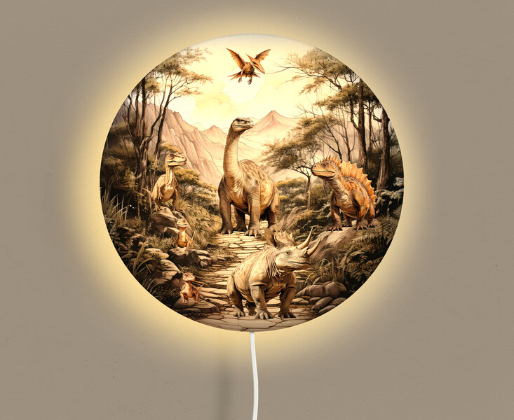 dinosaurus lamp