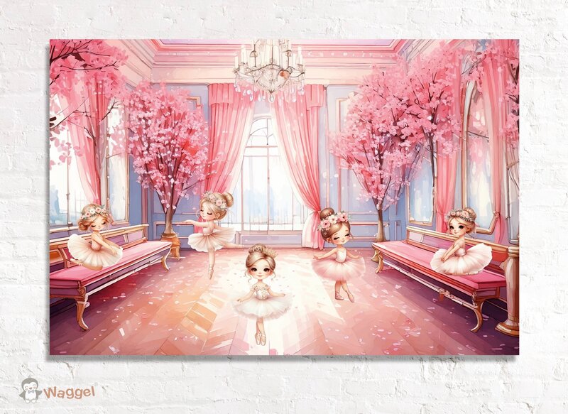 Wandpaneel Ballerina girl Ballroom