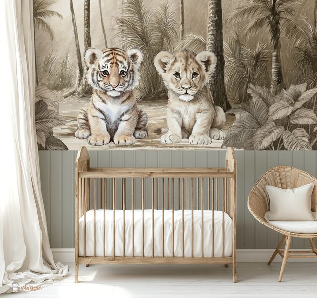 tijger behang