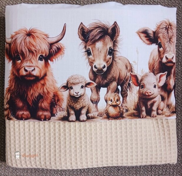 boerderijdieren deken