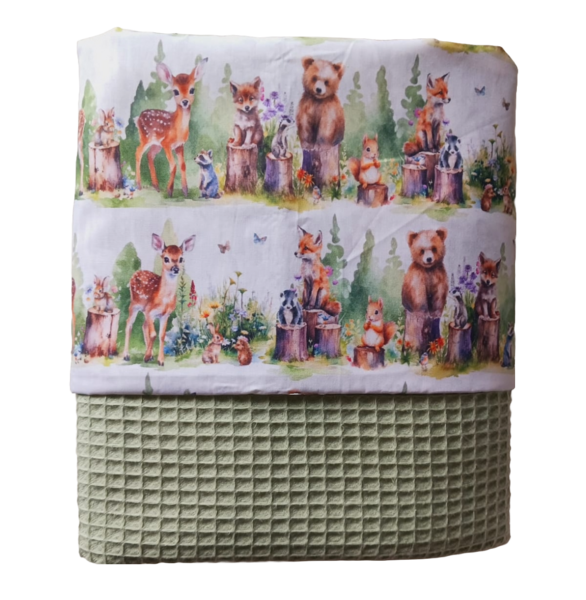 Ledikantdeken Forest Friends sale