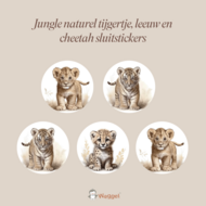 mix jungle sluitstickers