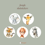 jungle sluitstickers