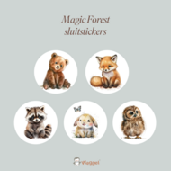 bosdieren sluitstickers