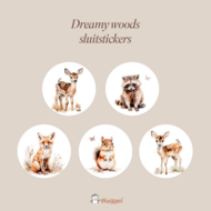 bosdieren sluitstickers