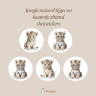 jungle naturel sluitstickers