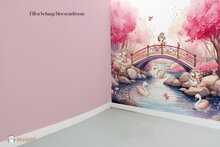 Behang effen op rol bijpassend bij Ballerina girl