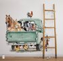 mint truck behang