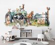 tractor mint behang