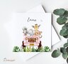 jungle geboortekaartje