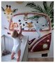 jungle bus behang