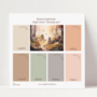 Behang sample effen bijpassend bij Magic Forest &quot;Morning sun&quot;