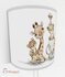 Wandlamp jungle cuties giraf/olifant