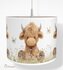 lamp met schotse hooglanders