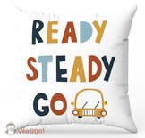Sierkussen VroomVroom Ready steady go