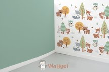 Behang bosdieren