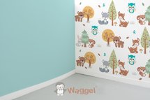 Behang bosdieren