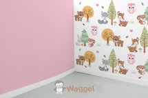 Behang bosdieren