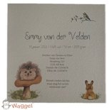Geboortekaartje dierenrijk
