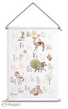 ABC poster op de boerderij