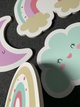 Houten regenboog set sale