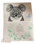 Muursticker beestenboel koala