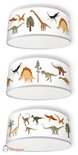 Plafondlamp dino wereldkaart