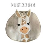 Muursticker Kijk mij nou! giraf sale