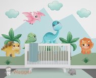 Behang dino avontuur