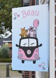 Geboortebord bus Geboortebord bus