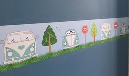 Stickerrand busjes en kevers Stickerrand busjes en kevers