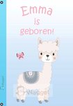 Geboortebord alpaca Geboortebord alpaca