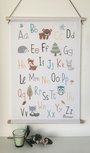 ABC poster bosdieren ABC poster bosdieren