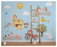 Behang boerderijdieren groot Behang boerderijdieren groot